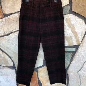 AG The Elivie crop pants in Pagoda Red